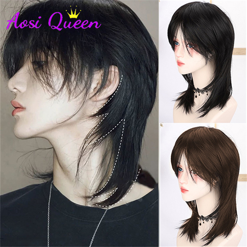 Wig Fiber Net - Peluca AS para Mujer, Cabello Corto,