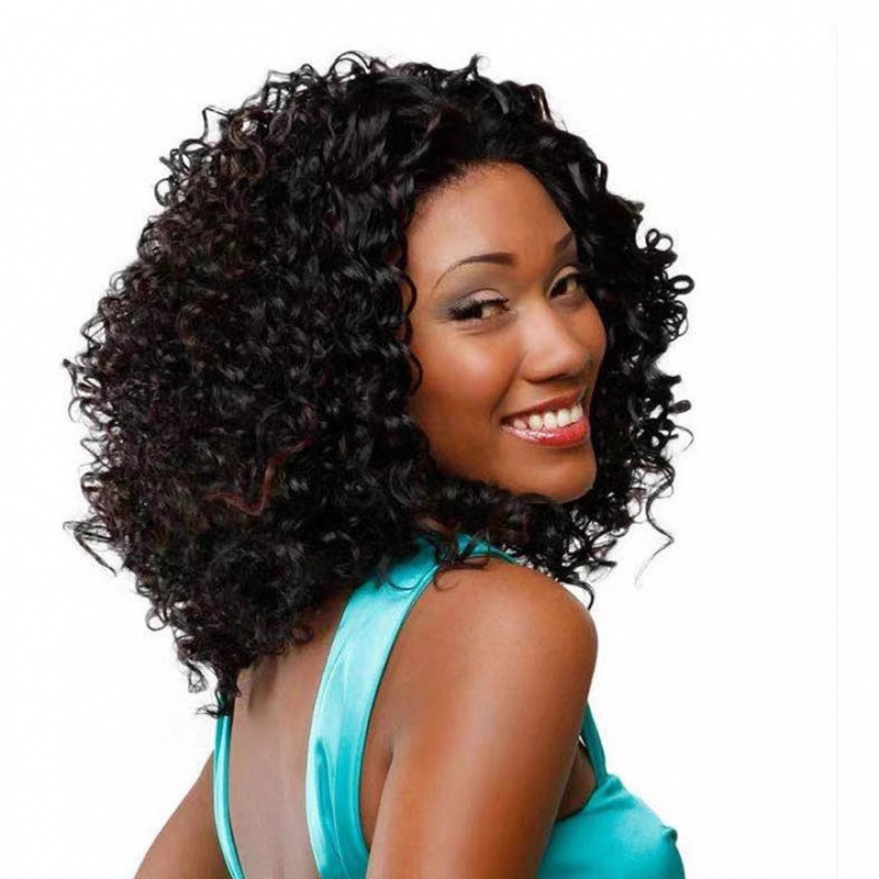 Wig Fiber Net - Pelucas afro cortas y rizadas para