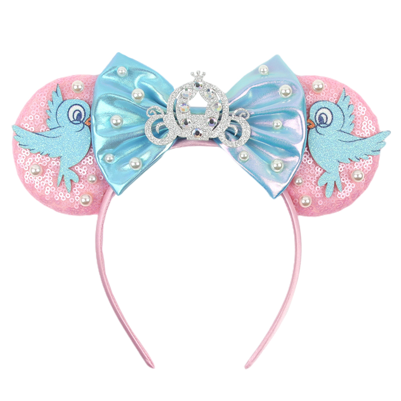 Cosplay Prop Bow - Diadema con orejas de Mickey Mouse