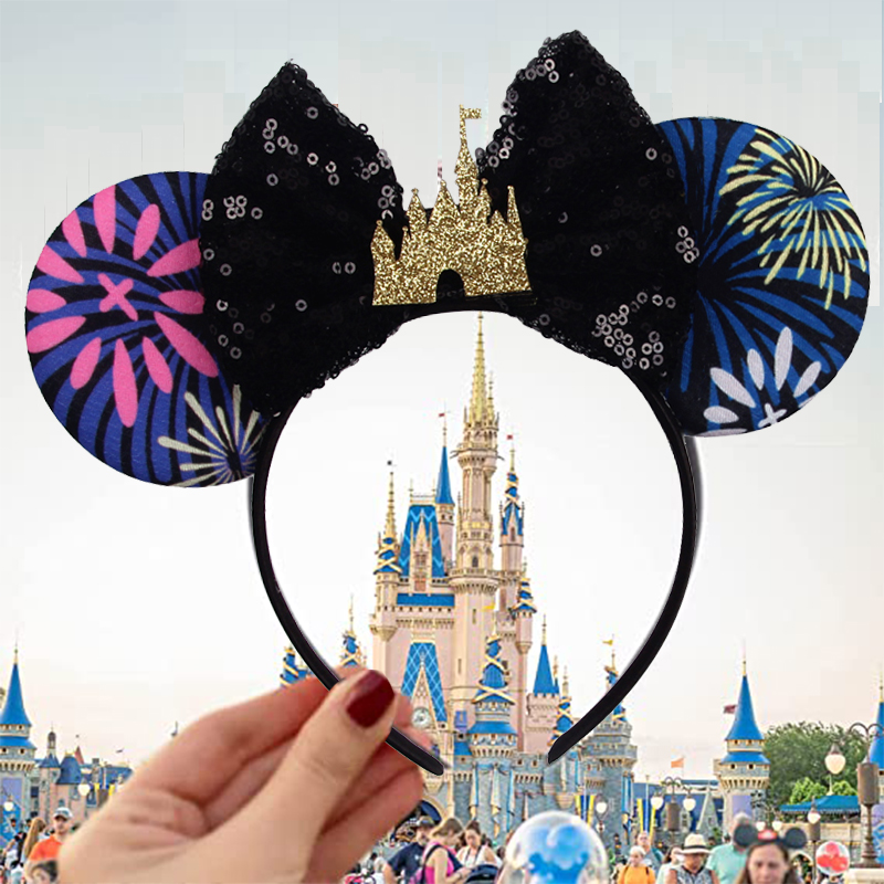 Cosplay Prop Bow - Diadema con orejas de Mickey Mouse