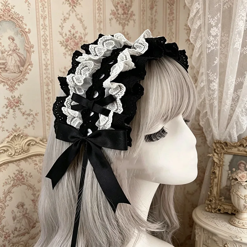 Cosplay Prop Bow - Pinza para el Cabello con Lazo