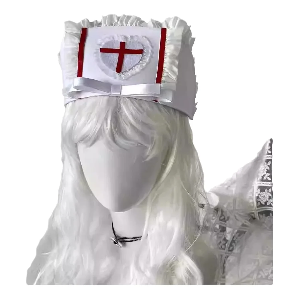 Cosplay Prop Bow - Gorro de enfermera para Cosplay, accesorios
