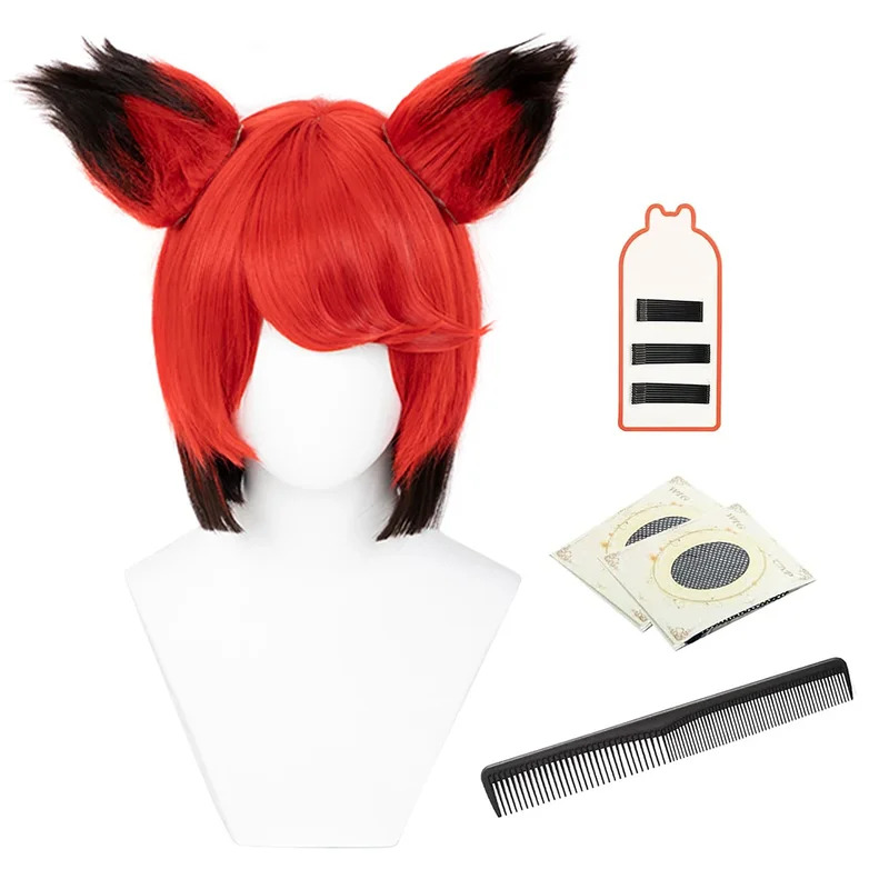 Wig Fiber Net - Haz Hotel Anime Alastor Cosplay peluca