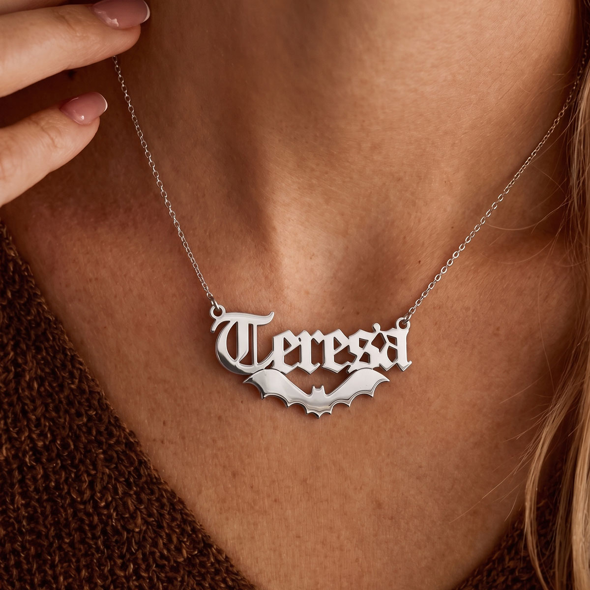 Collar de acero inoxidable con - Cosplay Bat Prop reseña y precio