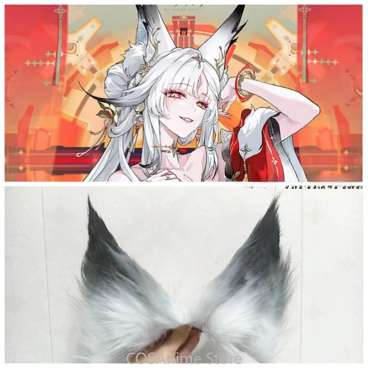 Wuthering Waves Hsin Orejas de - Cosplay Prop reseña y precio