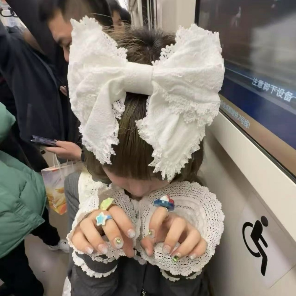 Diadema de Encaje Estilo Lolit - Cosplay Prop Bow reseña y precio
