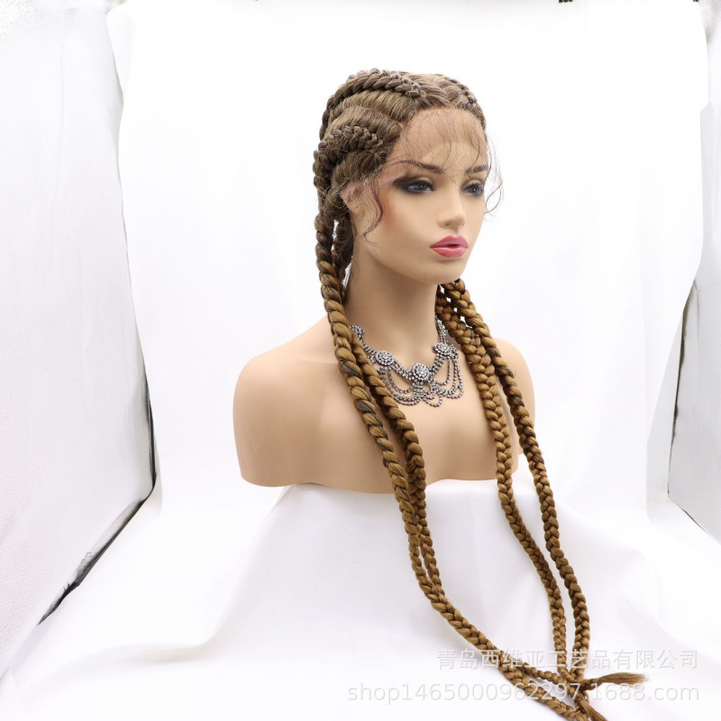 Cómoda peluca de fibra sintéti - Wig Fiber Net reseña y precio
