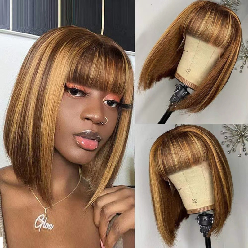 Peluca corta para mujer con fl - Wig Fiber Net reseña y precio