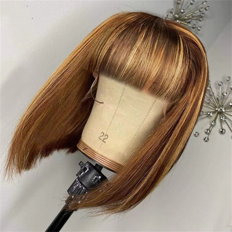 Peluca corta para mujer con fl - Wig Fiber Net reseña y precio