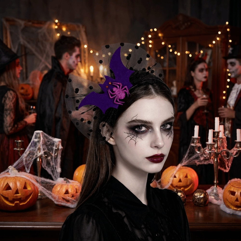 Diadema de Halloween con lunar - Cosplay Bat Prop reseña y precio