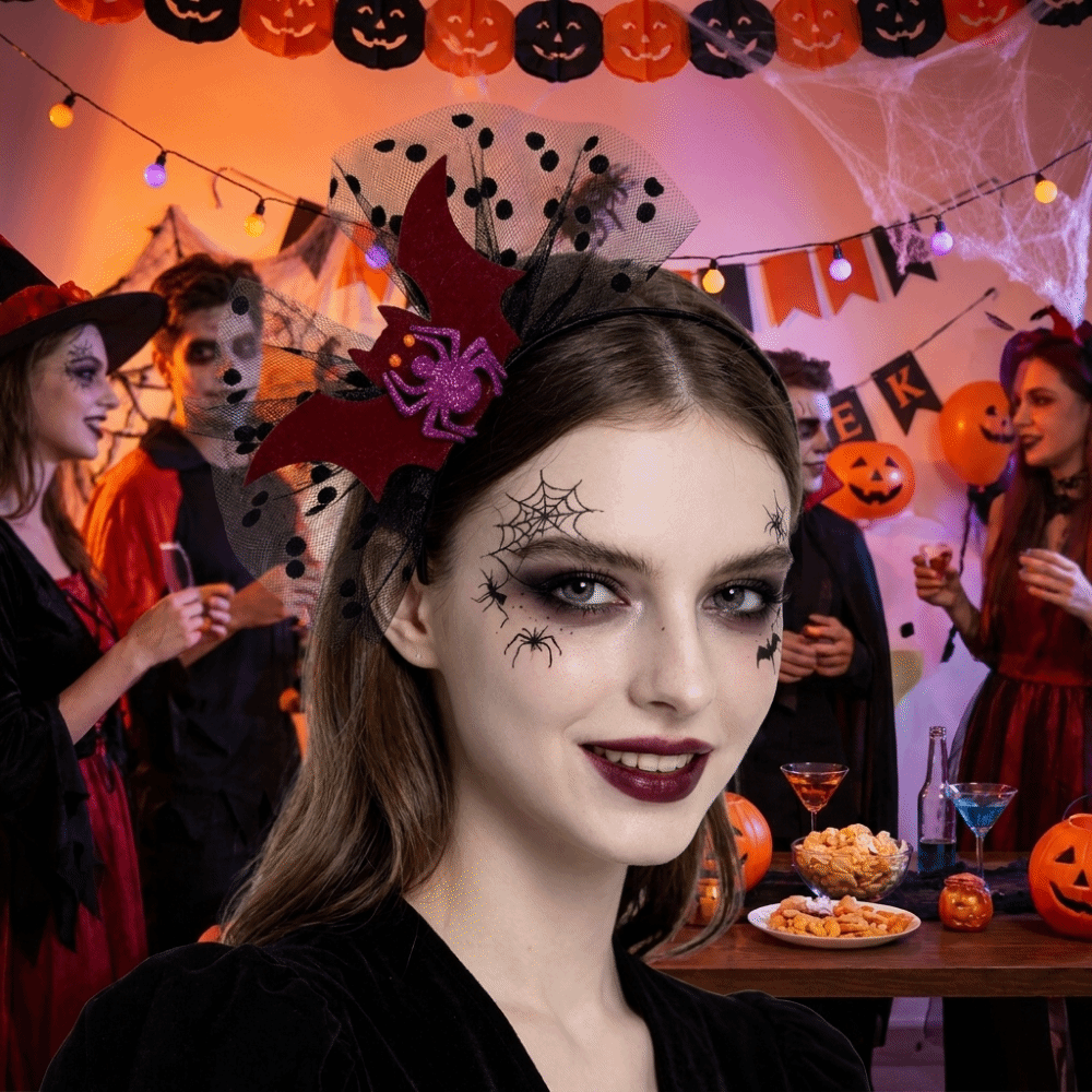 Diadema de Halloween con lunar - Cosplay Bat Prop reseña y precio