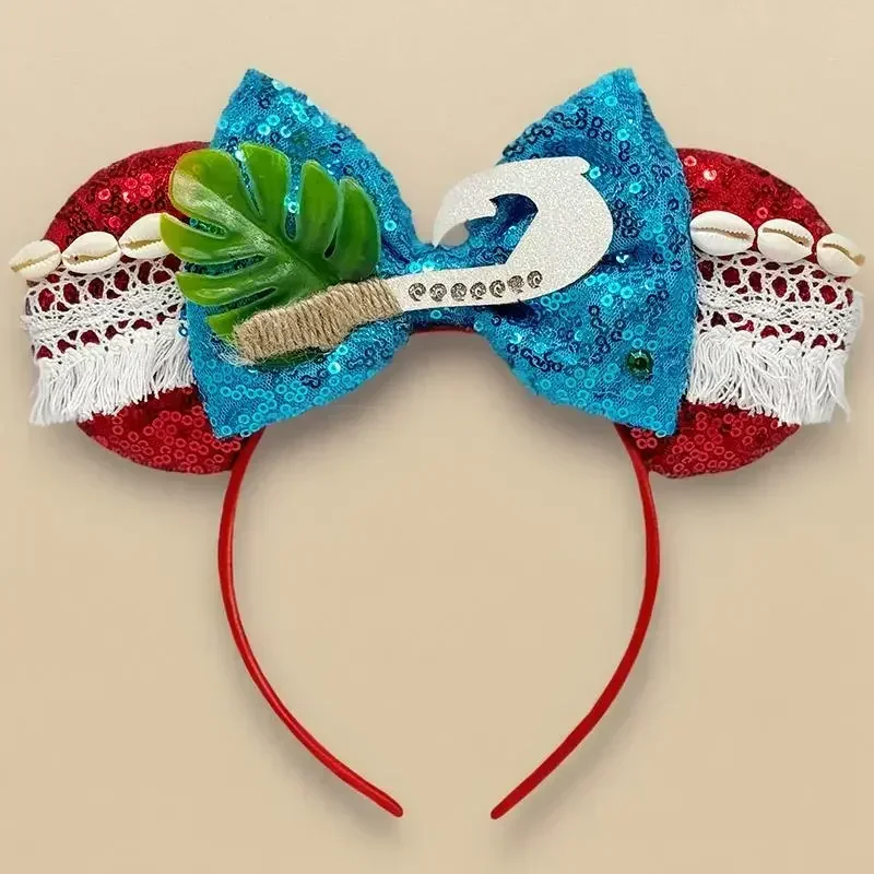 Diadema con 2 orejas de Moana  - Cosplay Prop Bow reseña y precio