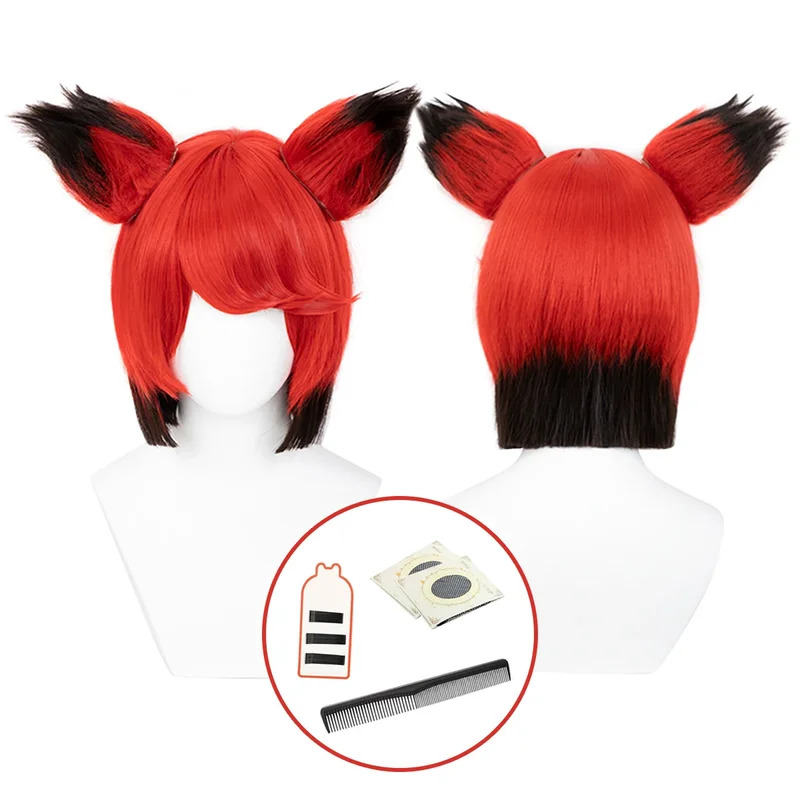 Haz Hotel Anime Alastor Cospla - Wig Fiber Net reseña y precio
